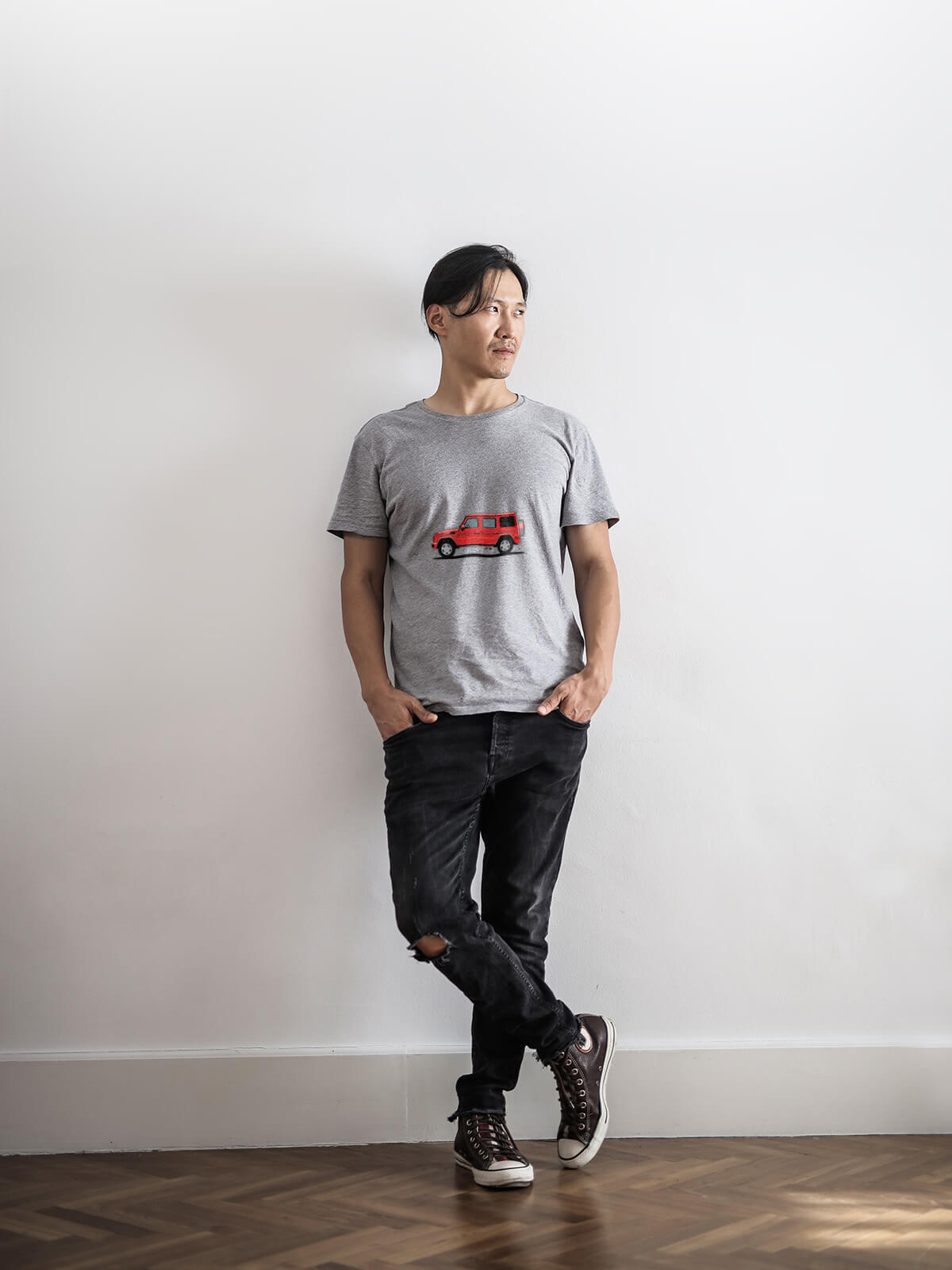 G Wagon T Shirt - Red Classic