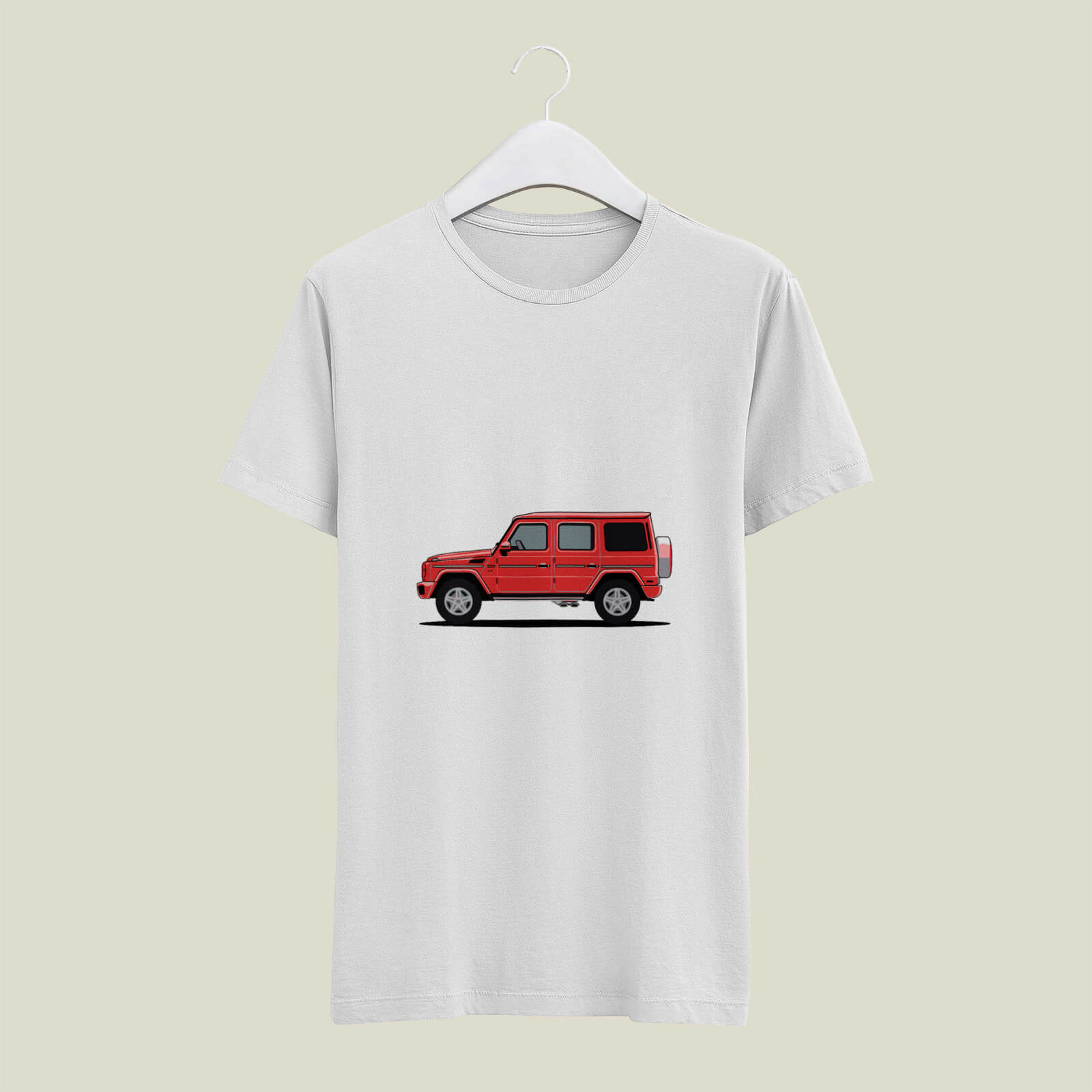 G Wagon T Shirt - Red Classic