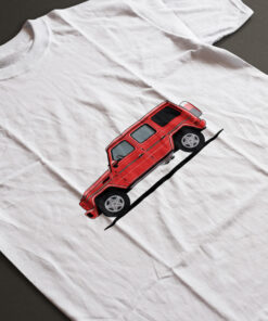 G Wagon T Shirt - Red Classic