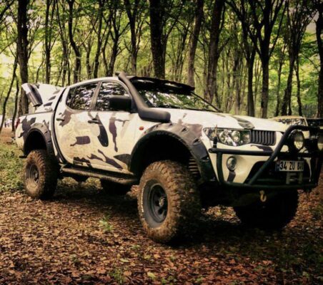 Mitsubishi L200 fender flares