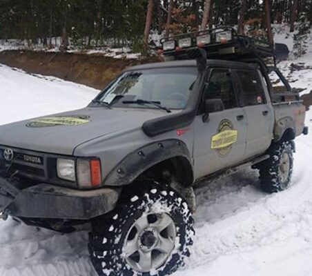 Toyota LN65 fender flares