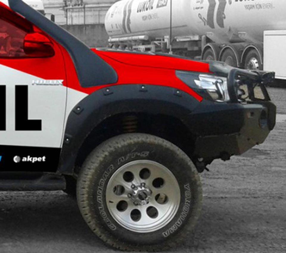 4x Spatlappen Voor En Achter Spatschermen-spatbord Voor Toyota Hilux Vigo 2005 2014 Kunststof Directe Boutinstallatie Exterieuronderdelen